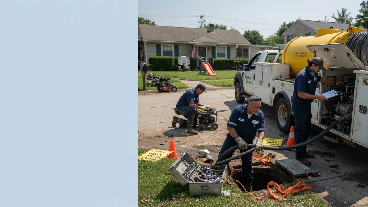 Septic Tank Pumping in Lawn, PA near me